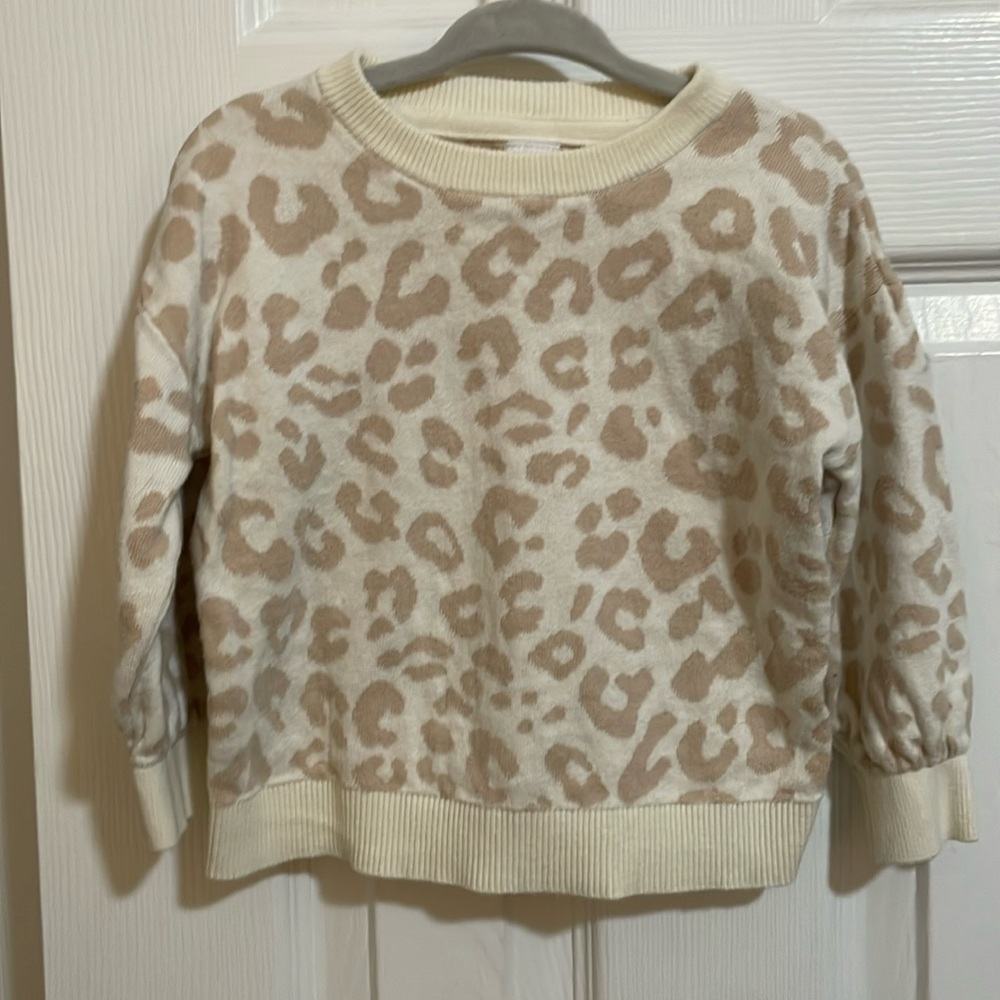 Baby Gap Leopard Sweater, Girls, 2 yrs